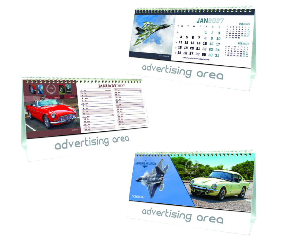 Amazing Aviation - The Classics 2027 Desk 3D