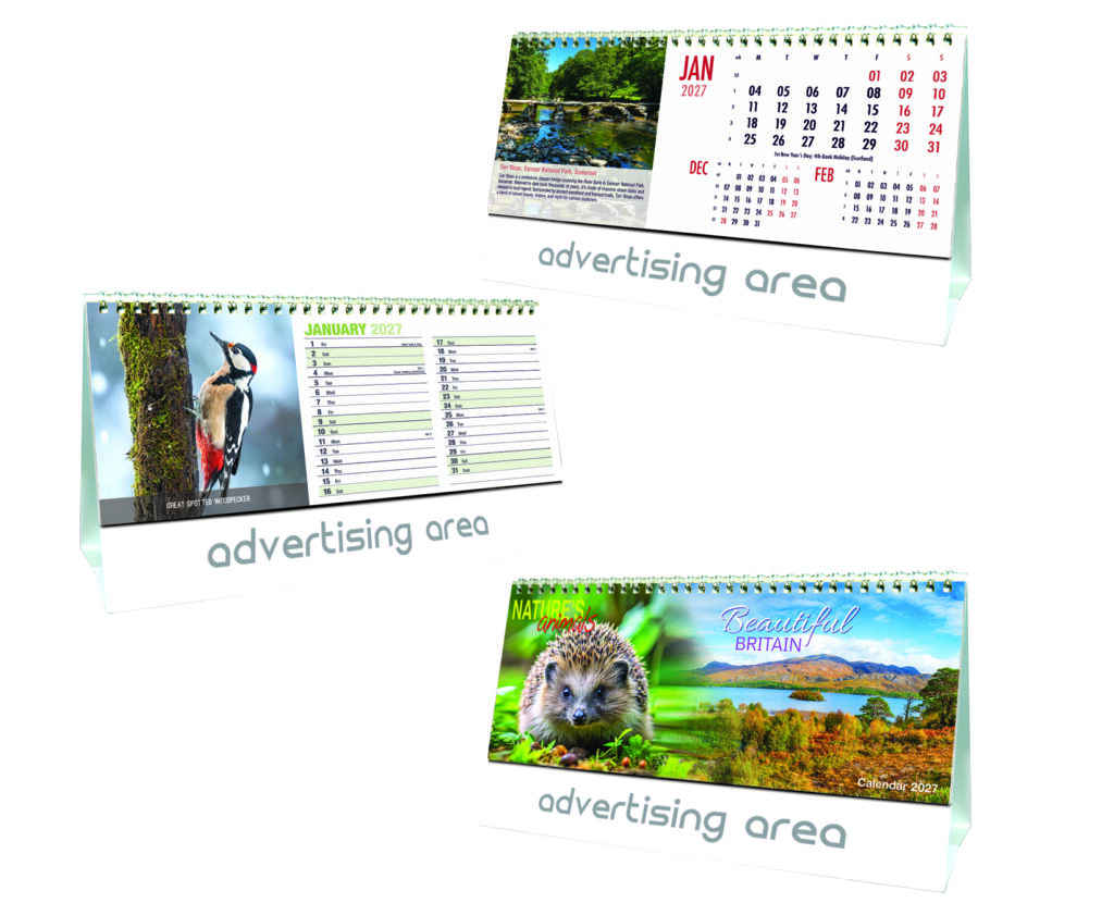 Beautiful Britain - Natures Animals Desk 2027 3D