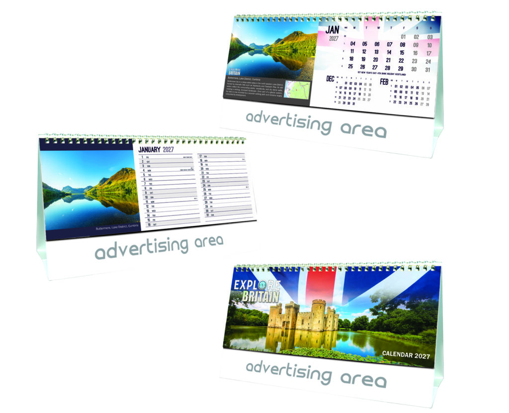 Explore Britain Desk 2027 3D