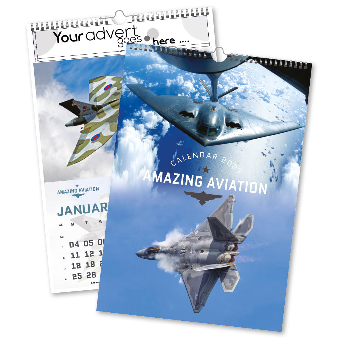 Amazing Aviation Wall Calendar