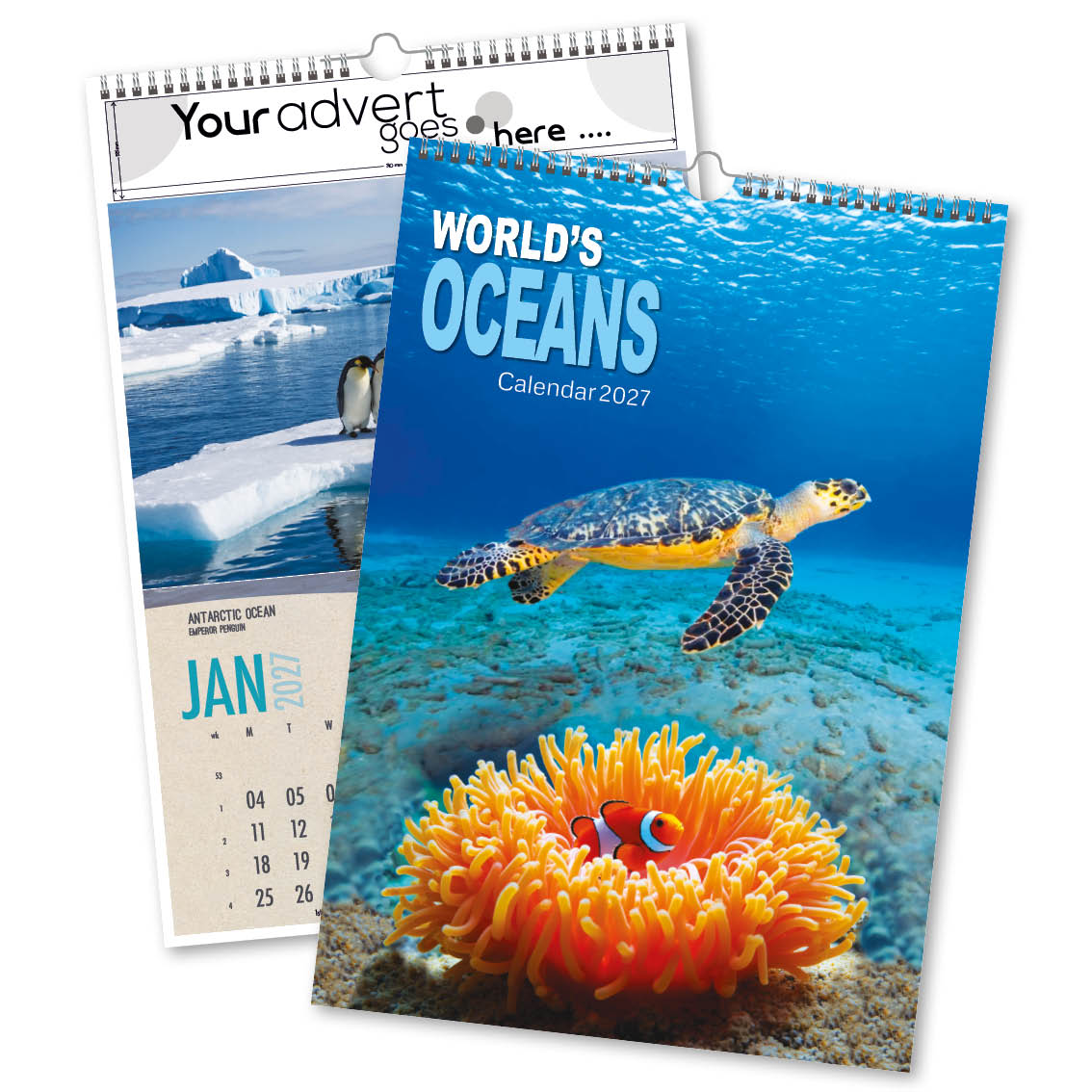 World’s Oceans Wall Calendar