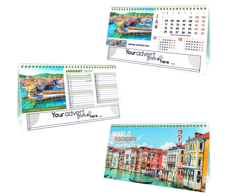 World Escapes Desk 2027 3D