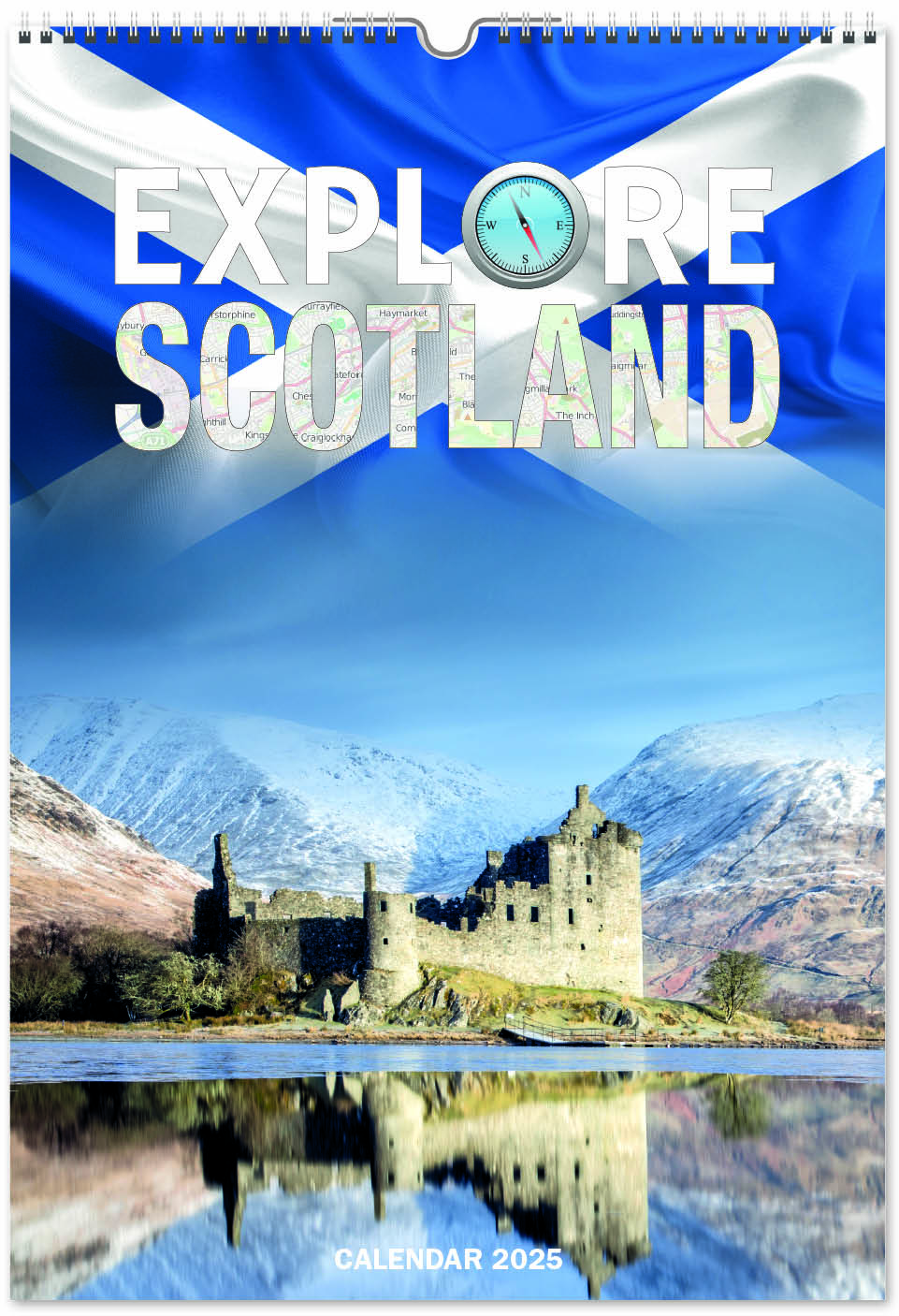 Explore Scotland Wall Calendar 2025 Think Promote