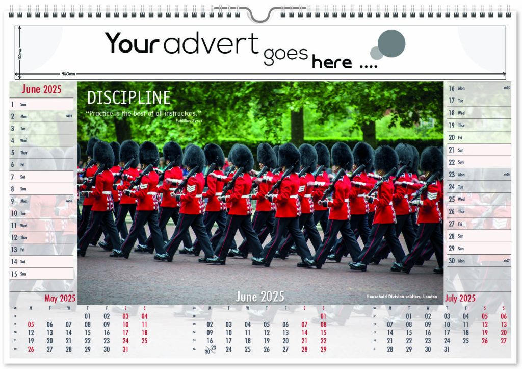 Inspire Landscape Wall Calendar 2025 Think Promote