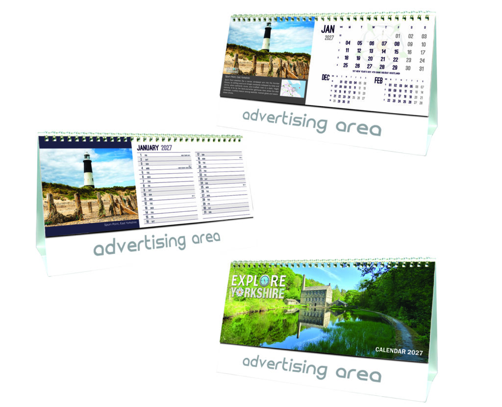 Explore Yorkshire Desk 2027 3D