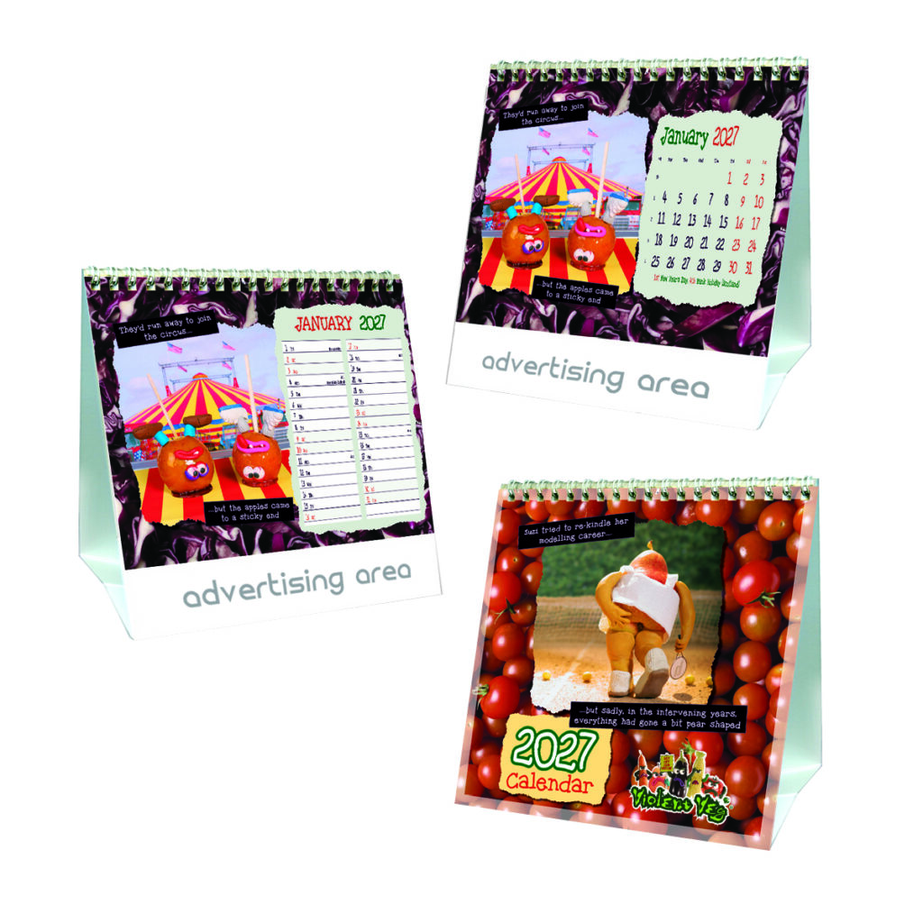 Violent Veg Mini Desk 2027 3D