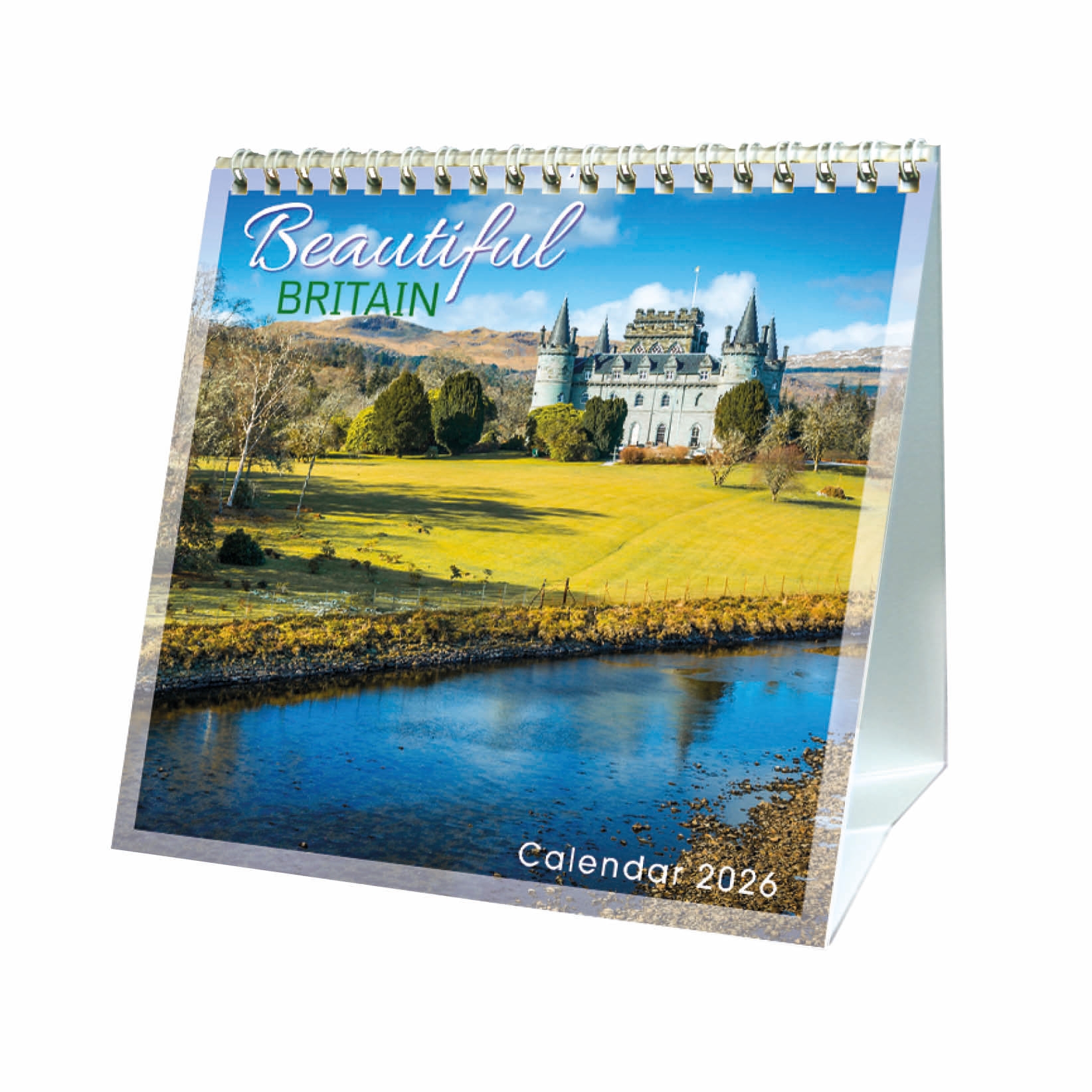 Beautiful Britain Mini Desk Calendar