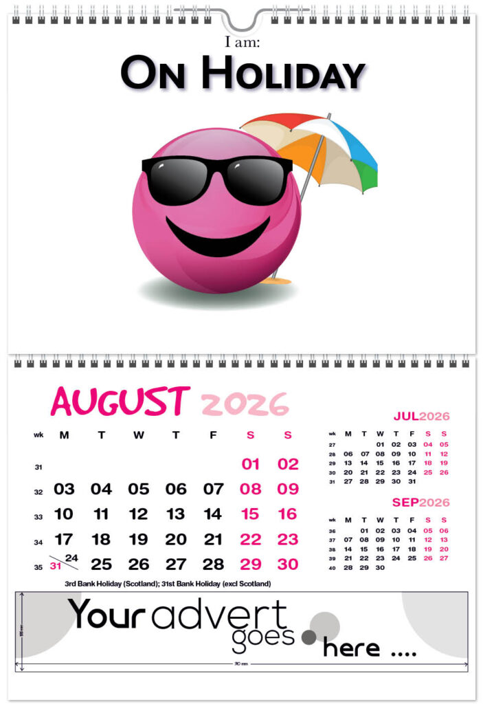 Office Moods Emoji Double Wired Wall Calendar 2026 Think Promote Office Moods Emoji Double Wired Wall Calendar 2026 Think Promote