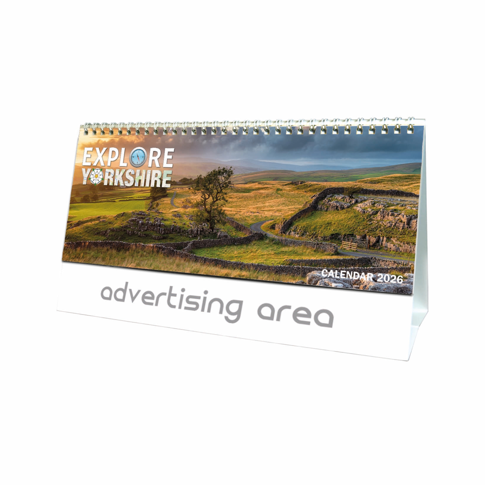 Explore Yorkshire Desk Calendar