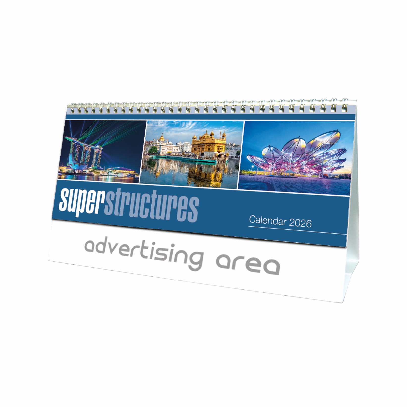 Super Structures Desk Calendar